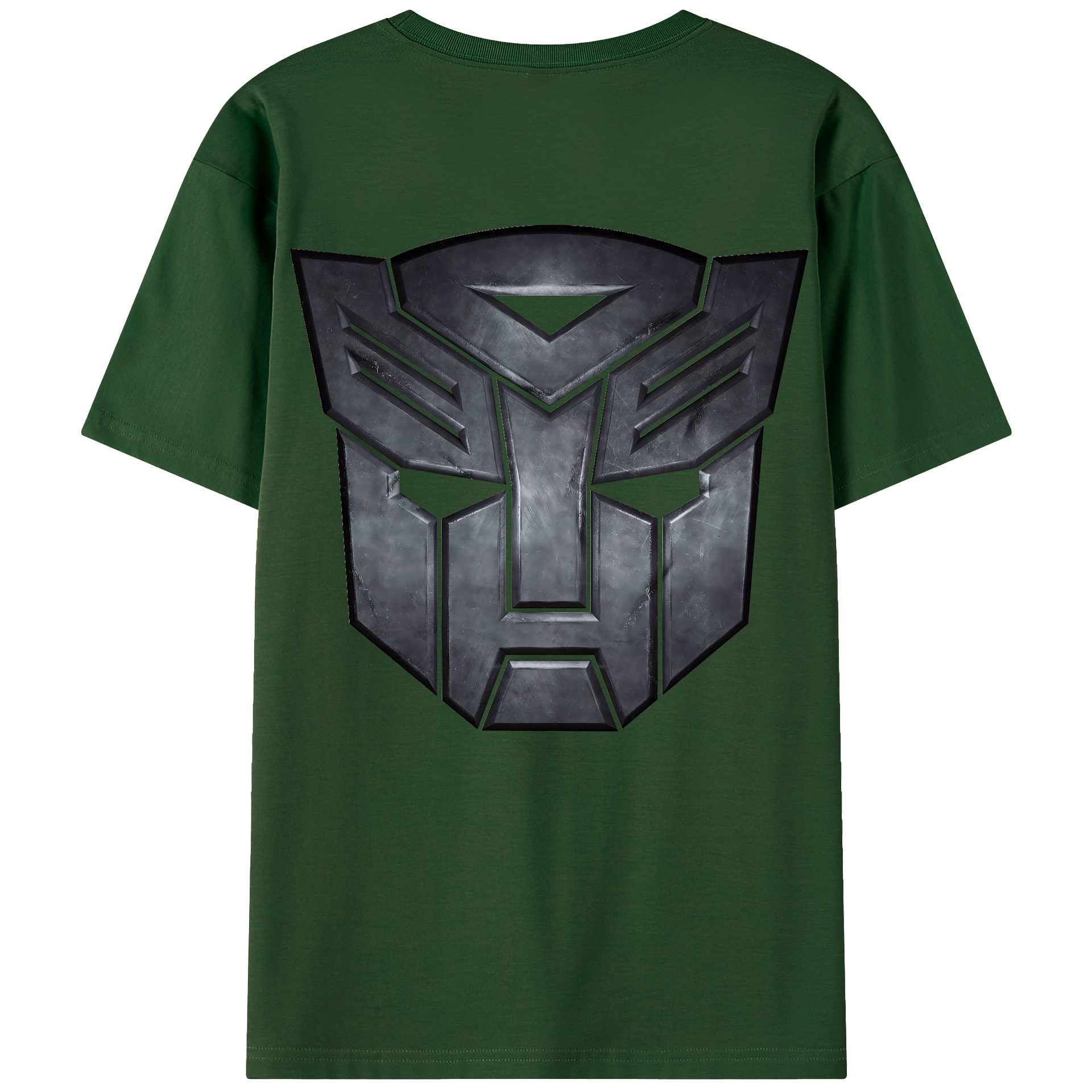 （画像用） Transformers トランスフォーマー 綿100％半袖Tシャツ（背面プリント）